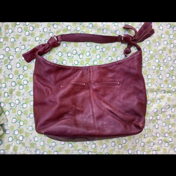 Makowsky Leather Patchwork Handbag - Picture 4 of 6